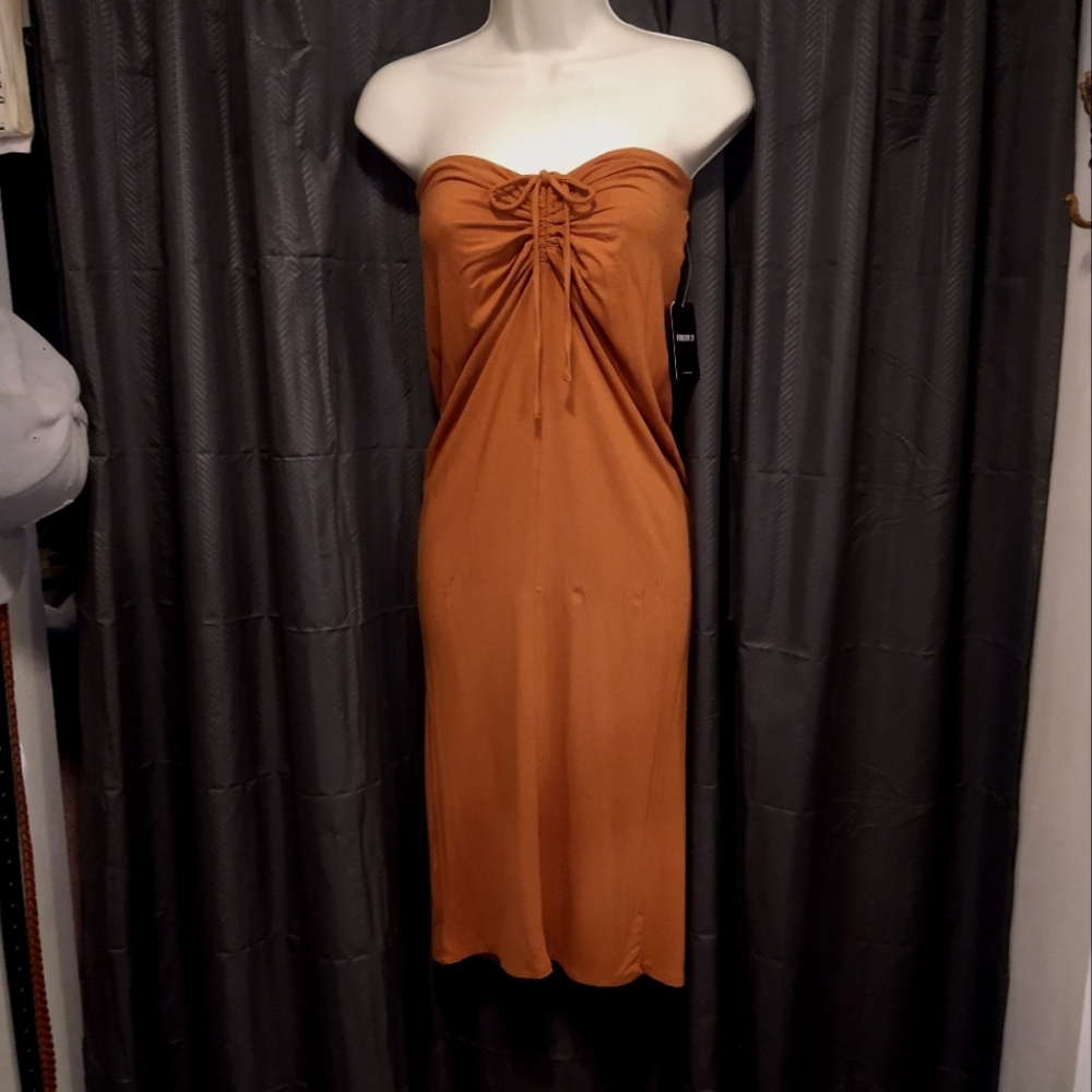 Forever 21 strapless dress